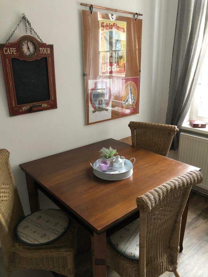 Alte Schule Café und Pension Drehna Esterno foto